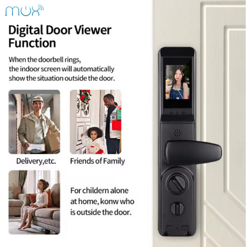Smart 3D Face Door Lock